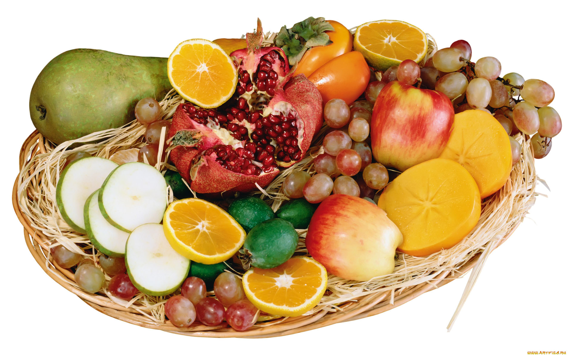 Витаминная тарелка фруктов